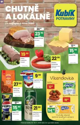 Kubík potraviny leták
