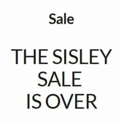 Sisley (gültig bis 31-05)