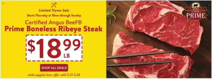 Fresh Thyme weekly ad week 21 Page 1