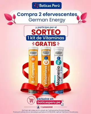 Boticas Perú (válido hasta 31-05)