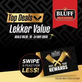Bluff Meat Supply catalogue week 21 Page 1