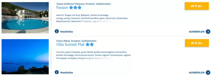 Springer Reisen Katalog Seite 1