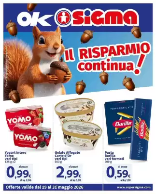 Sigma (valido fino al 31-05)