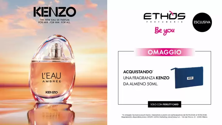 Ethos (valido fino al 31-05)
