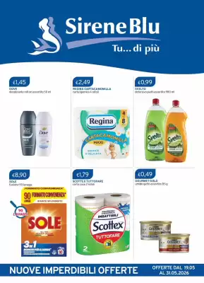 Volantino Sirene Blu