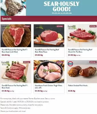 Tasman Butchers (valid until 25-05)