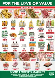 Food Lover's Market catalogue week 21 Page 1