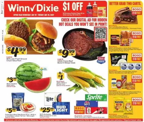 Winn Dixie (valid until 27-05)