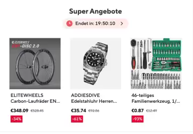 AliExpress Flugblatt Seite 2