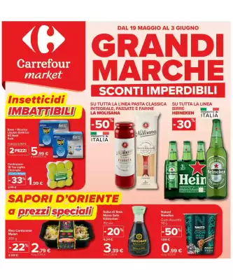 Volantino Carrefour Market (valido fino al 3-06)