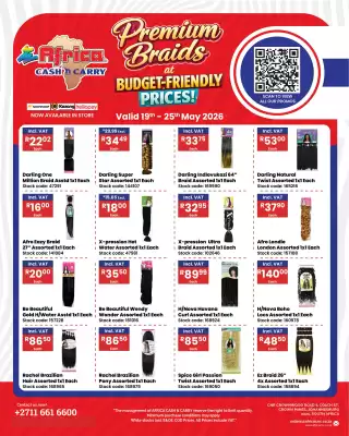 Africa Cash and Carry catalogue (valid until 25-05)
