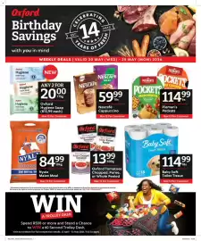 Oxford Freshmarket catalogue week 21 Page 1