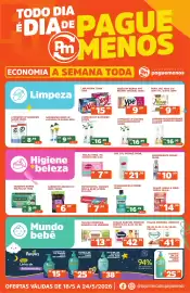 Catálogo Supermercados Pague Menos semana 21 Página 1