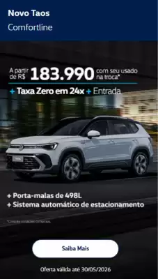 Volkswagen (válido até 31-05)