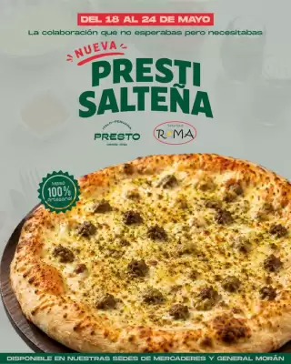 Presto (válido hasta 24-05)