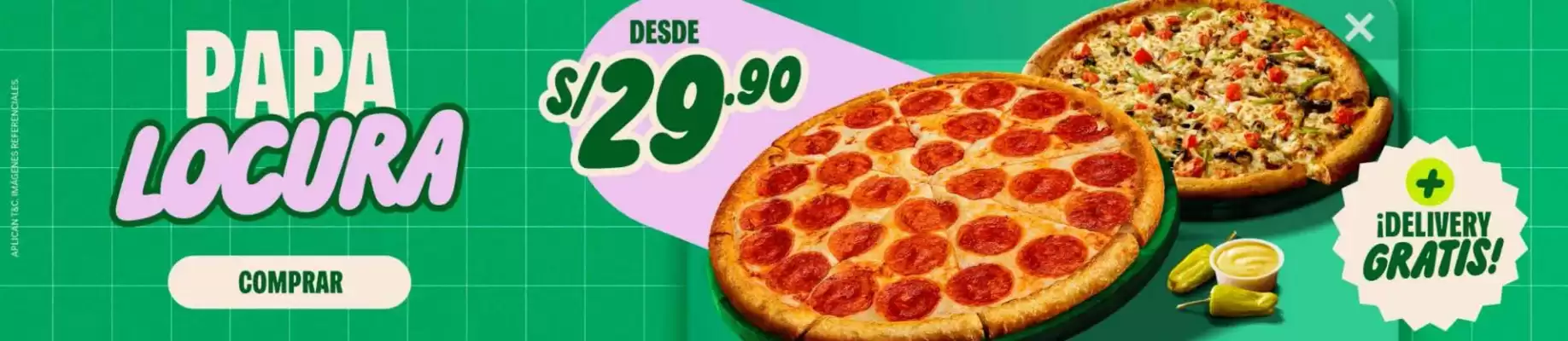 Papa John's (válido hasta 31-05)