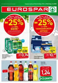 Eurospar Flugblatt Seite 1