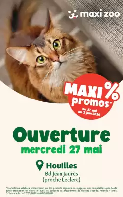 Maxi Zoo (valable jusqu'au 3-06)