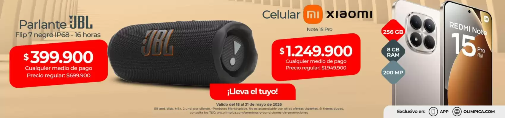 Catálogo Olímpica (válido hasta 31-05)