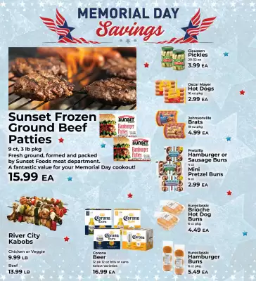 Sunset Foods (valid until 26-05)
