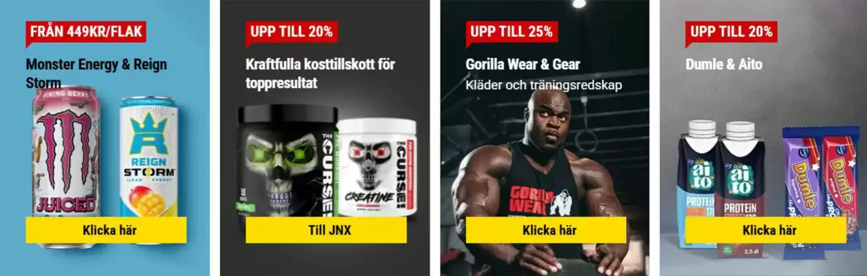 Gymgrossisten (giltig till och med 31-05)