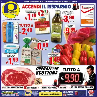 Volantino Pewex (valido fino al 28-05)