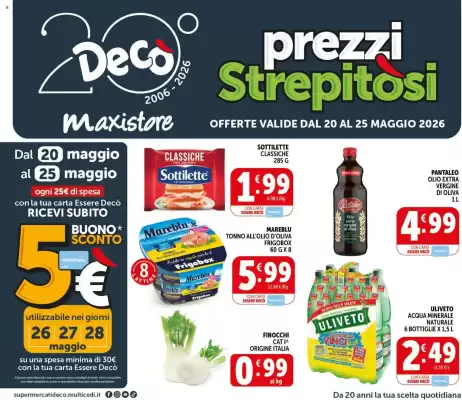 Deco Maxistore (valido fino al 25-05)