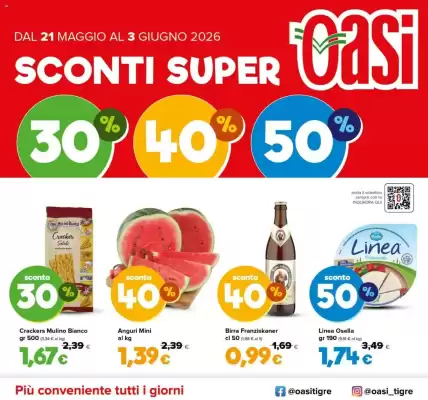 Volantino Oasi (valido fino al 3-06)