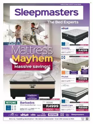 Sleepmasters (valid until 17-06)