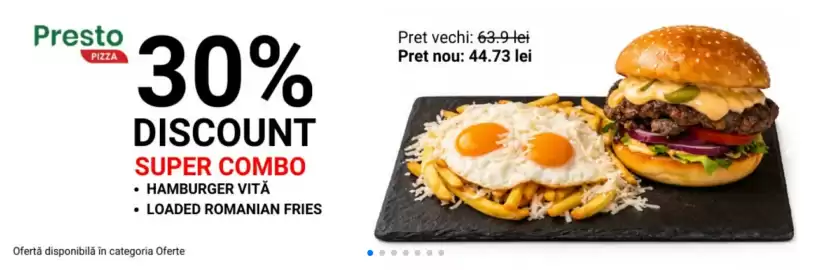 Catalog Presto Pizza Pagină 1