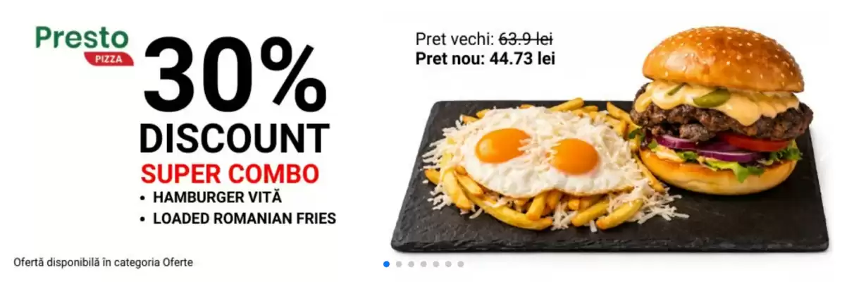 Presto Pizza (valid până la 24-05)