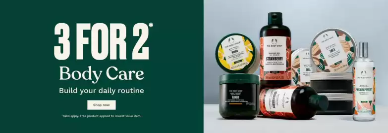 The Body Shop catalogue Page 1