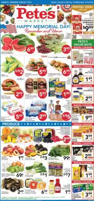 Pete's Fresh Market (valid until 26-05)
