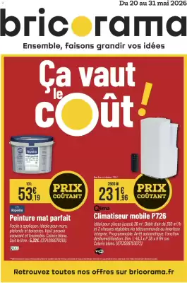 Bricorama (valable jusqu'au 31-05)