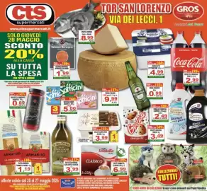 Volantino CTS Supermercati settimana 21 Pagina 1