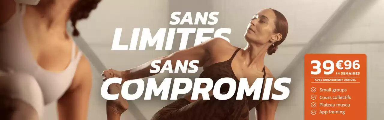 L'Appart Fitness (valable jusqu'au 30-06)