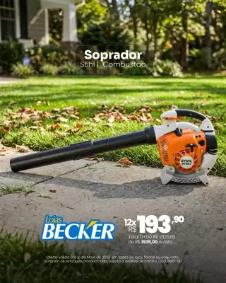 Lojas Becker (válido até 31-05)