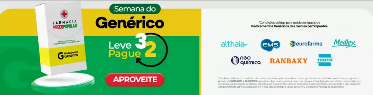 Farmácia Preço Popular (válido até 31-05)