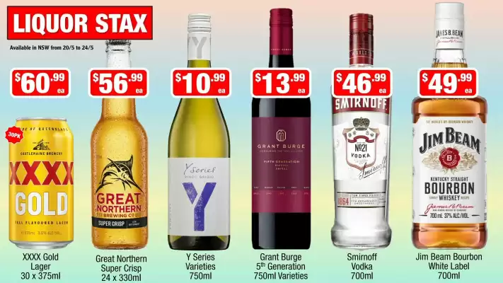 Liquor Stax (valid until 24-05)