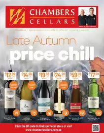 Chambers Cellars catalogue Page 1