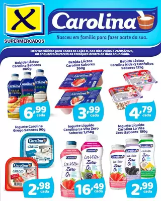 Folheto X Supermercados (válido até 26-05)