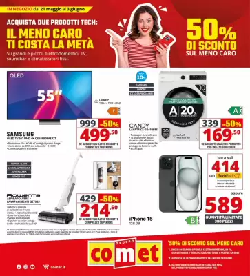 Volantino Comet (valido fino al 3-06)