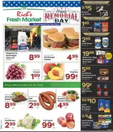 Rich's Fresh Market weekly ad week 21 Page 1