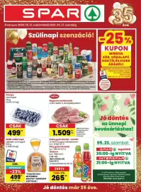 Spar akciós újság hét 21 Oldal 1