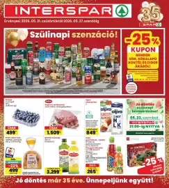 Interspar akciós újság hét 21 Oldal 1