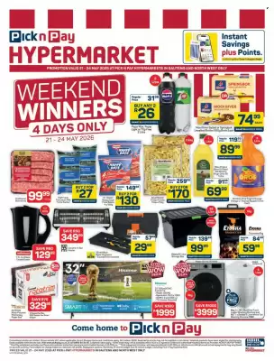 Pick n Pay Hypermarket (valid until 24-05)