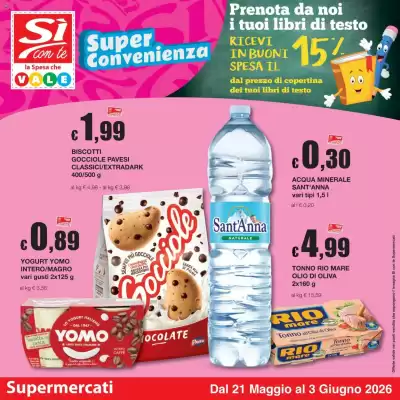 Sì con te (valido fino al 3-06)