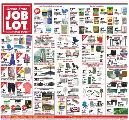 Ocean State Job Lot (valid until 27-05)