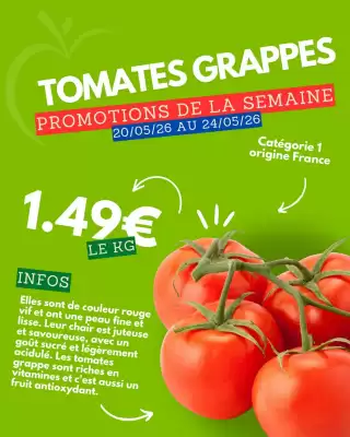 Catalogue marché frais Géant (valable jusqu'au 24-05)