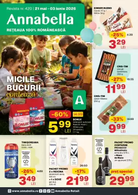 Catalog Annabella (valid până la 3-06)